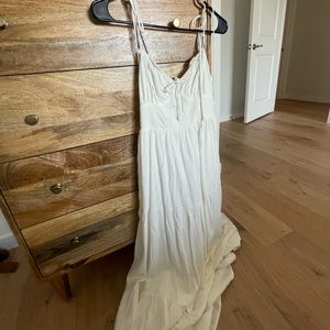 Never worn white midi dress!